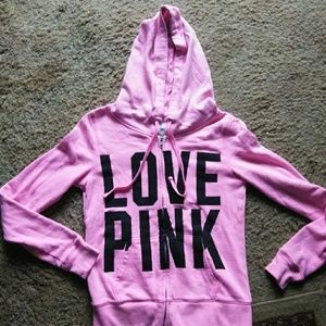 Bright pink VS pink hoodie